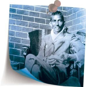 Mahatma Gandhi de joven